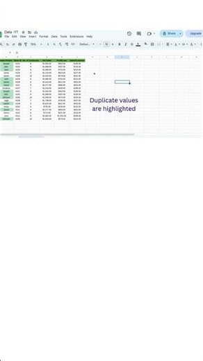 How to find and Remove Duplicate Values in Google Sheets
