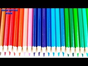 Learn Numbers from One to Twenty five with Colored Pencils | Counting to 25 for children