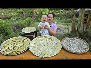 A Vietnamese Farm Girl Harvests and Cooks Velvet Beans | Farm Life with Lý Thị Ca