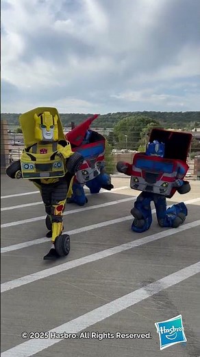 Converting Transformers Costumes