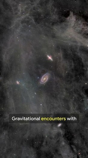 This Galaxy Is Exploding with Stars! #crixusastra #space #cigargalaxy