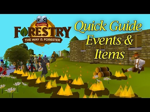 Easy Forestry Guide for Events and Items