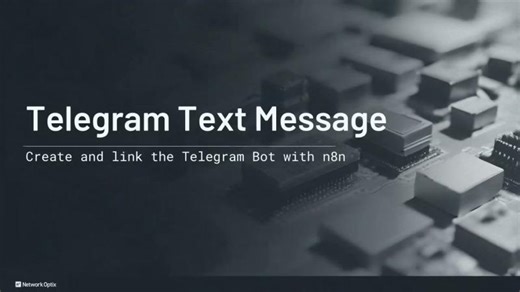 n8n automation for Nx Telegram | Andy Wen