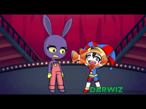 Pomni with her fish hat (Gacha Life 2)