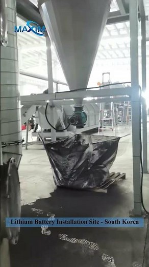 Lithium Battery Recycling System Installation Site - South Korea