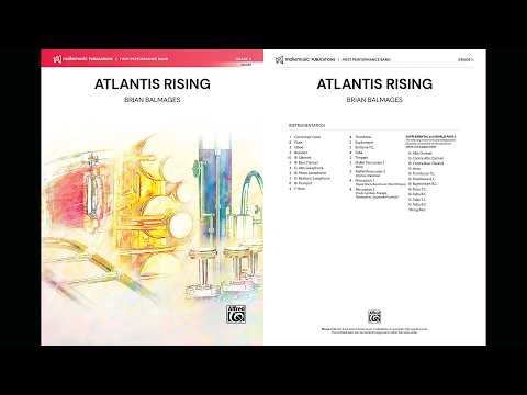 Atlantis Rising, by Brian Balmages – Score & Sound