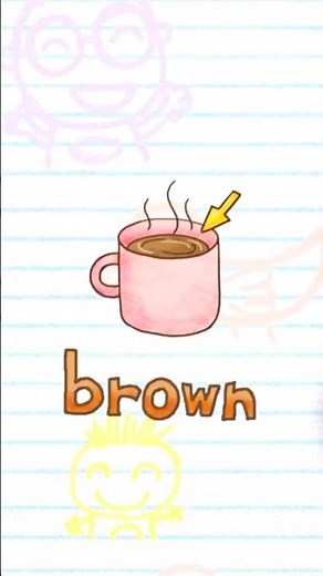 Brown🤎 | ABC Phonics Song | English Learning | Alphabet | 英文字母歌 | 學學ABC❤️🧡💛#nurseryrhymes