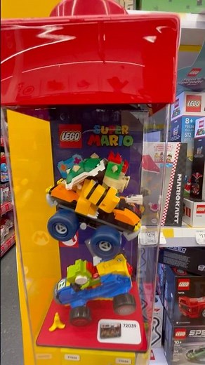 LEGO MARIO KART 🏎️🤯#mario #mariokart #supermario #mariobros #gamer #kart #lego #legoninjago #toys