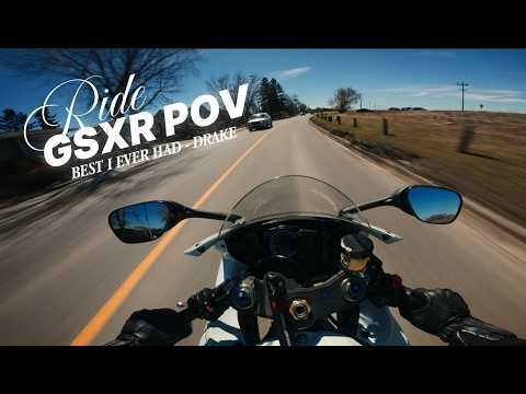 GSXR POV Ride | Best I Ever Had – Drake