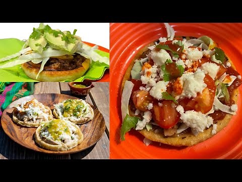 EASY SOPES WITH PREMADE SHELLS - PLUS THE MOST DELICIOUS BREAKFAST SOPE EVER!