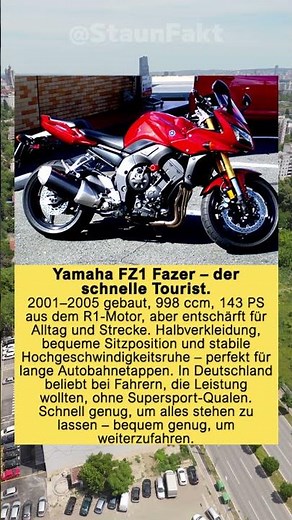 Yamaha FZ1 Fazer – der schnelle Tourist