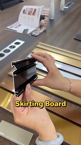 25K views · 153 reactions | no wonder more and more projects are choosing LED skirting.. #interior #construction #manufacturer #skirtingboards #architecture #interiordesign #factorydirect #buildingmaterials | Mrs Alu Aluminum Factory | Facebook