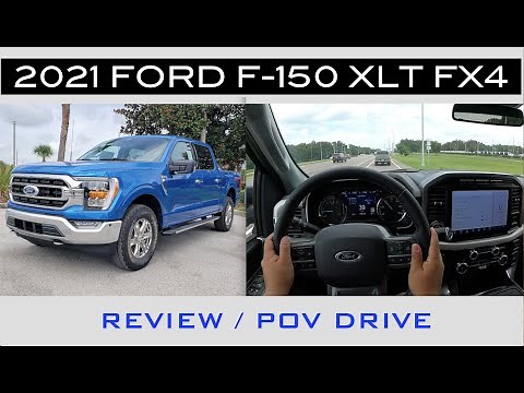 2021 Ford F150 XLT FX4 2.7 Liter Ecoboost Review/ POV Drive, Very Nice!