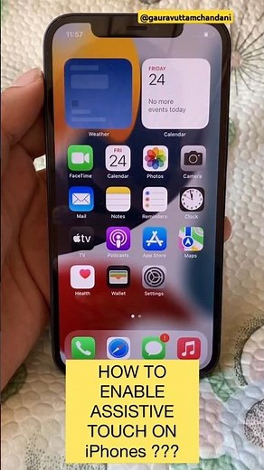 How to Enable Assistive Touch on Apple iPhone ? Home Button on Apple iPhone