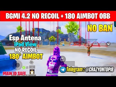 BGMI 4.2 AIMBOT OBB | BGMI ANTENNA CONFIG FILE 4.2 | BGMI NO RECOIL CONFIG 4.2 | BGMI AIMBOT OBB 4.2