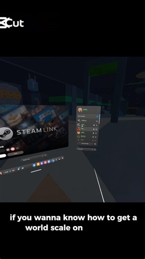 How to get world scale #gorillatag #comp2k #vr #gorillatagquest #gorillatagquest #photoeditingapps