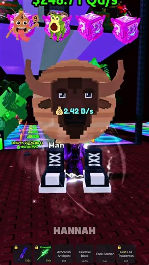 Opening celestial lucky blocks #escapetsunamiforbrainrots #roblox #gems