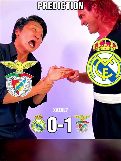 Benfica might STUN Madrid... but Los Blancos always find a way🤫#championsleague