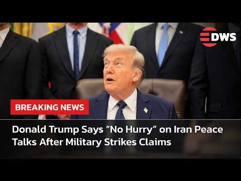 FULL Q&A: U.S. President Trump Comments on Iran War, Peace Talks and Military Strategy | AC15