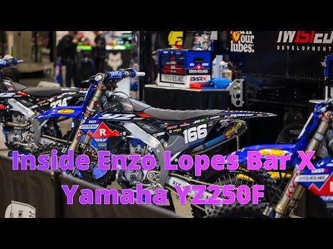 Inside The Pros Bikes: BarX Yamaha Enzo Lopes YZ250F