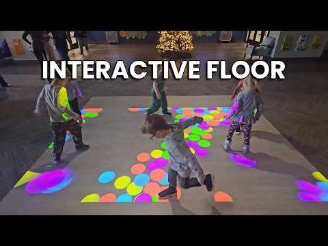 Metroplex Smart Homes - Stone Briar Church Interactive Floor Installation