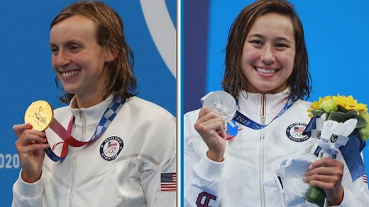 U.S. swimmers shine in debut of women’s 1500-meter freestyle race