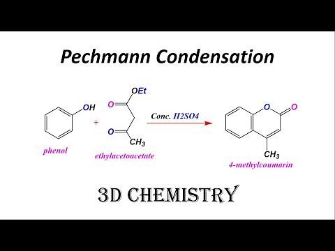 Pechmann Condensation | #pechmann #reaction #mechanism | organic chemistry