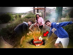 WE COOKED THE WORLD'S BIGGEST BURGER UNDERGROUND!