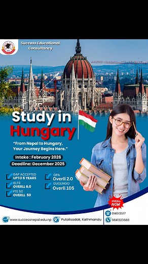 28 reactions | Thinking about studying in Europe  ?  Hungary...