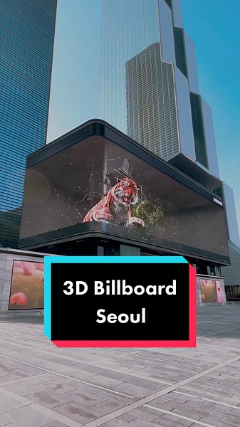 3D Billboard at COEX Mall, Gangnam, Seoul | South Korea Travel Experience