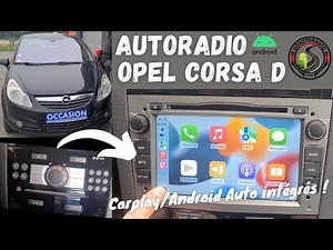 How to replace the Opel Corsa car radio