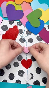 20K views · 161 reactions | Easy Dollar Tree Valentine’s DIY Decor | Cute & Cheap Heart Garland Craft ❤️ #valentinesday #crafty #easycraft #diycraft #kidsactivities #kidscrafts | Timm Sevitz | Facebook