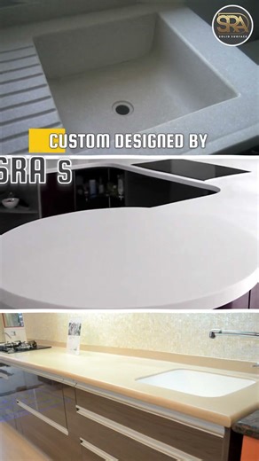 Wait for the Transformation 👀 | Ordinary to Premium Kitchen Table Top | SRA Solid Surface