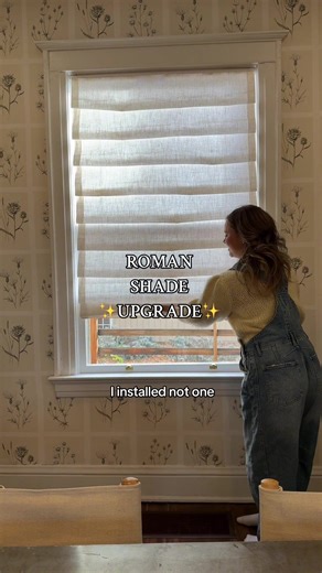 Upgrade Your Dining Room with No-Drill Roman Shades