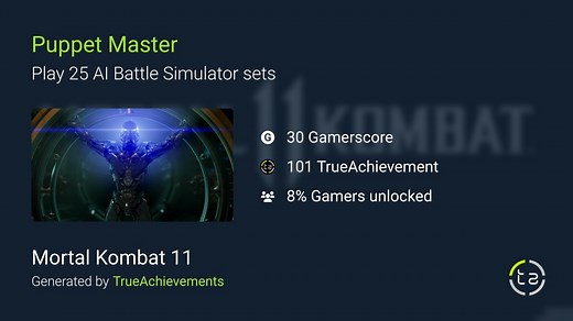 Puppet Master achievement in Mortal Kombat 11