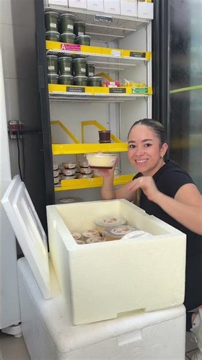 Abastecendo nossa geladeira de pudins numa Dark Kitchen #delivery #doceriaemcasa #doceriaemcasa