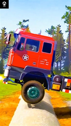 Extreme MudRunner Offroad Challenge 🚛💨 | Deep Mud & Realistic Physics #mudrunner #shorts