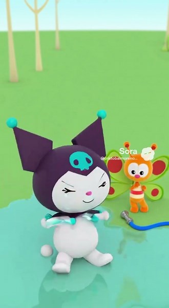 Kuromi Water Inflation at Baby TV Butterfly