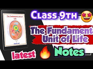|| The Fundamental Unit of Life| Best Notes |Class 9th| Science| Ch-5 notes|| ‎‪@Edustudy_point‬