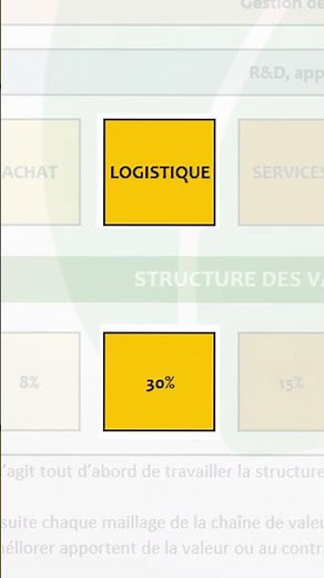 Exemple d'une chaine de valeur (Template)