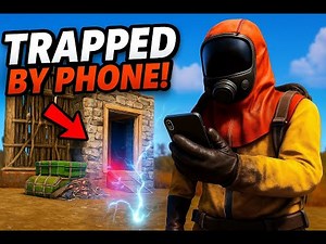 Solo Farmer Traps Loot With His Phone(Rust+Base)