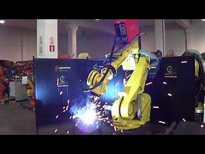 Fanuc R2000ib-210f arc welding robot with Fronius TPS4000