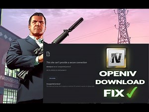 [FIX] GTA 5 - OpenIV Download Problem Fixed (This site can’t provide a secure connection ntscorp.ru)