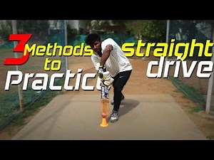 3 Ways To Practice Straight Drive | Cricket Batting Tips | Nothing But Cricket