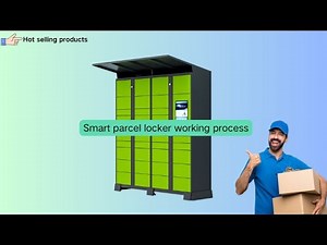 Community office building e-commerce platform express delivery solution: smart parcel locker