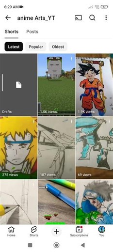 how to delete shorts in YouTube channel