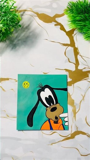 Cartoon i painted last days #painting #cartoonpainting #shorts