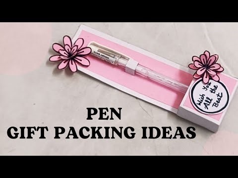 pen packing ideas/how to gift pack a pen/pen gift box ‪@jskgallery1471‬