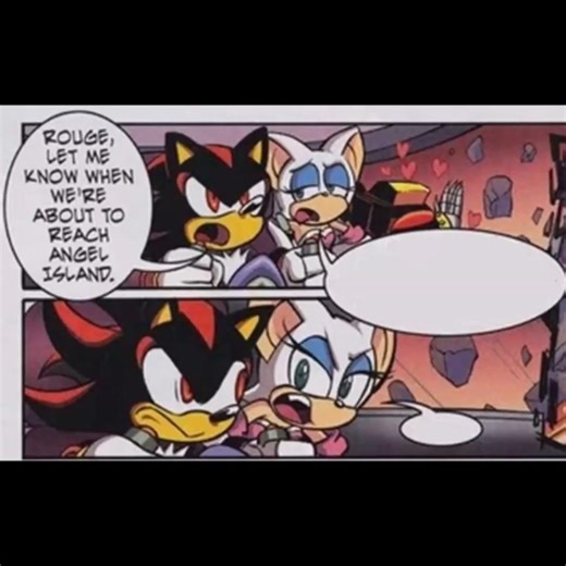 Floating Land - #shadowthehedgehog #rouge #sonicthehedgehog #comicdub #archie