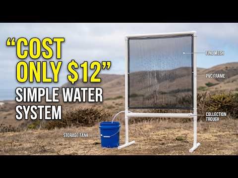 DIY Water From Humidity | The Cheapest Atmospheric Water Harvesting System